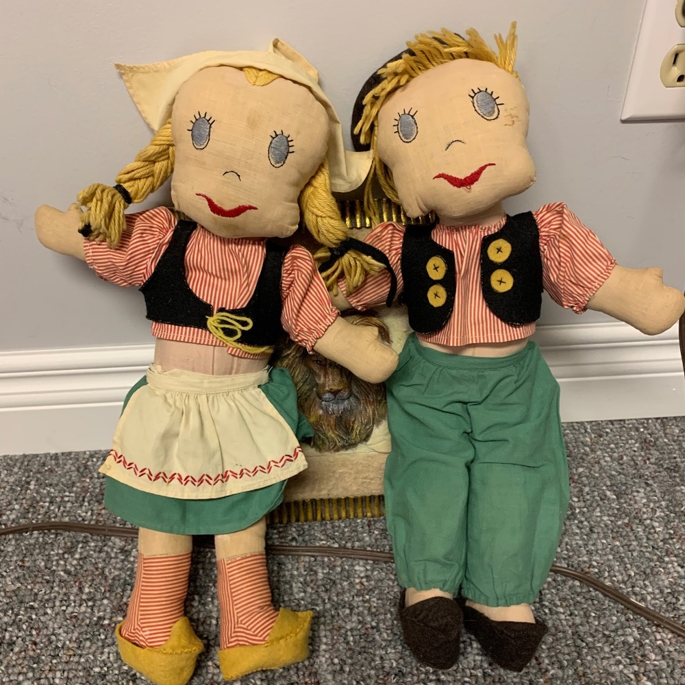 Vintage Hansel and Gretel Dutch handmade